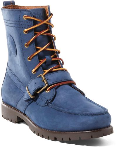 ralph lauren polo blue boots